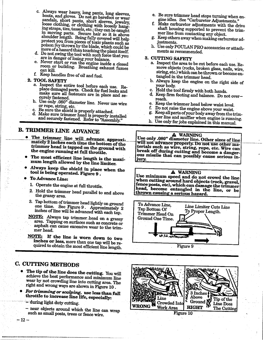 Poulan 195 manual 