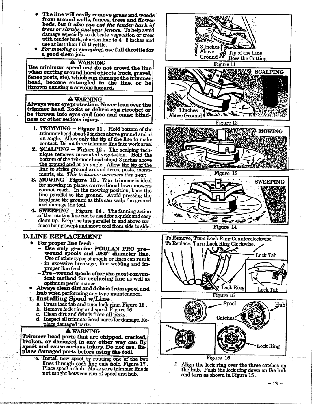 Poulan 195 manual 