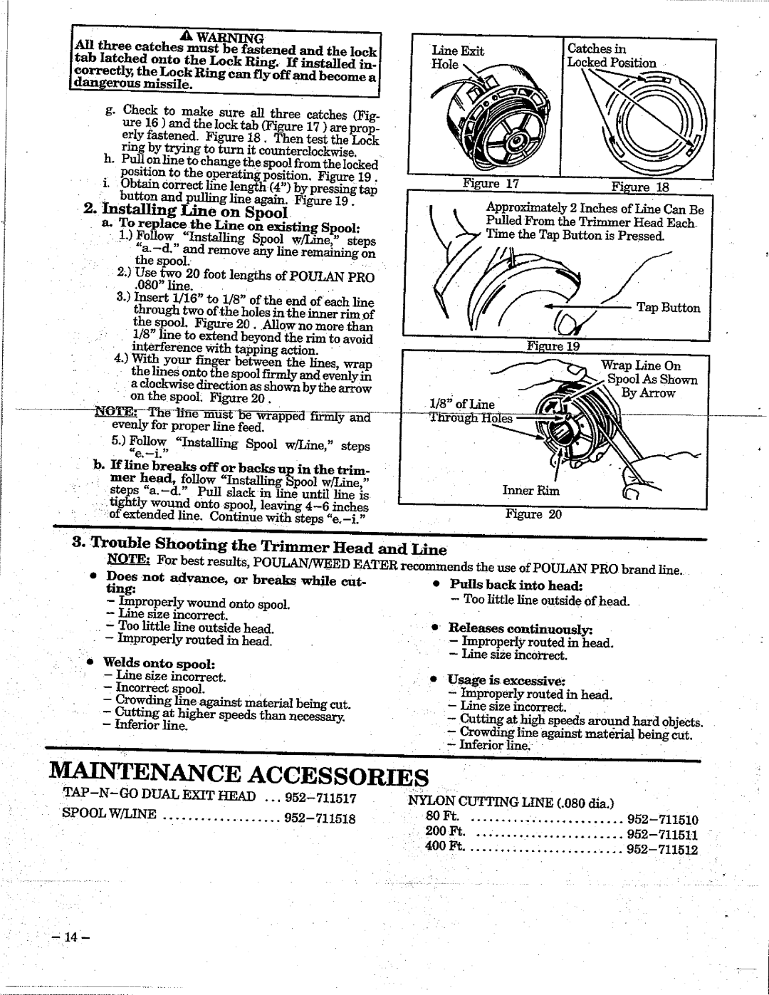 Poulan 195 manual 