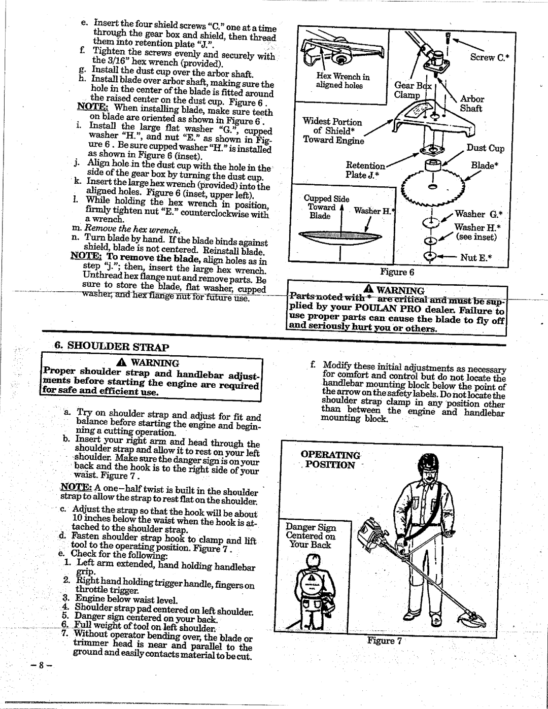 Poulan 195 manual 