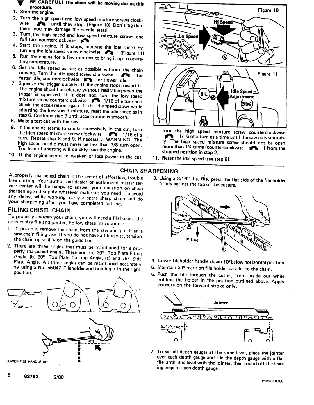 Poulan 1980-02, 245 manual 