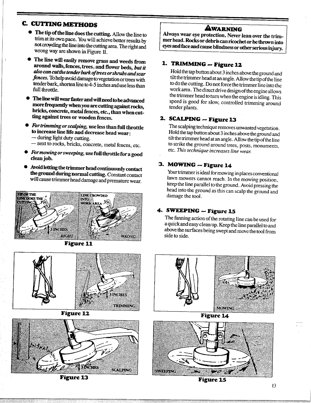 Poulan 1400T, 1988 manual 