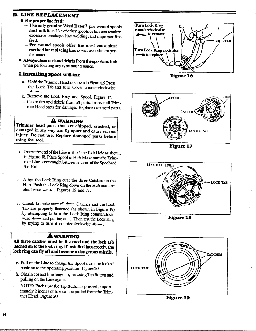 Poulan 1988, 1400T manual 