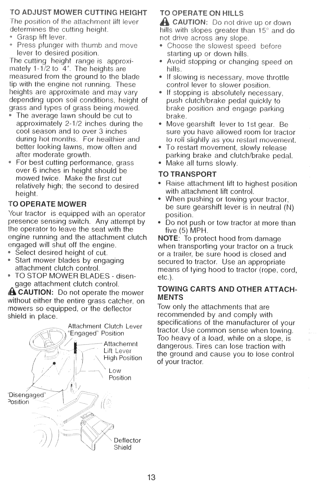 Poulan 271470, 2000-11 manual 