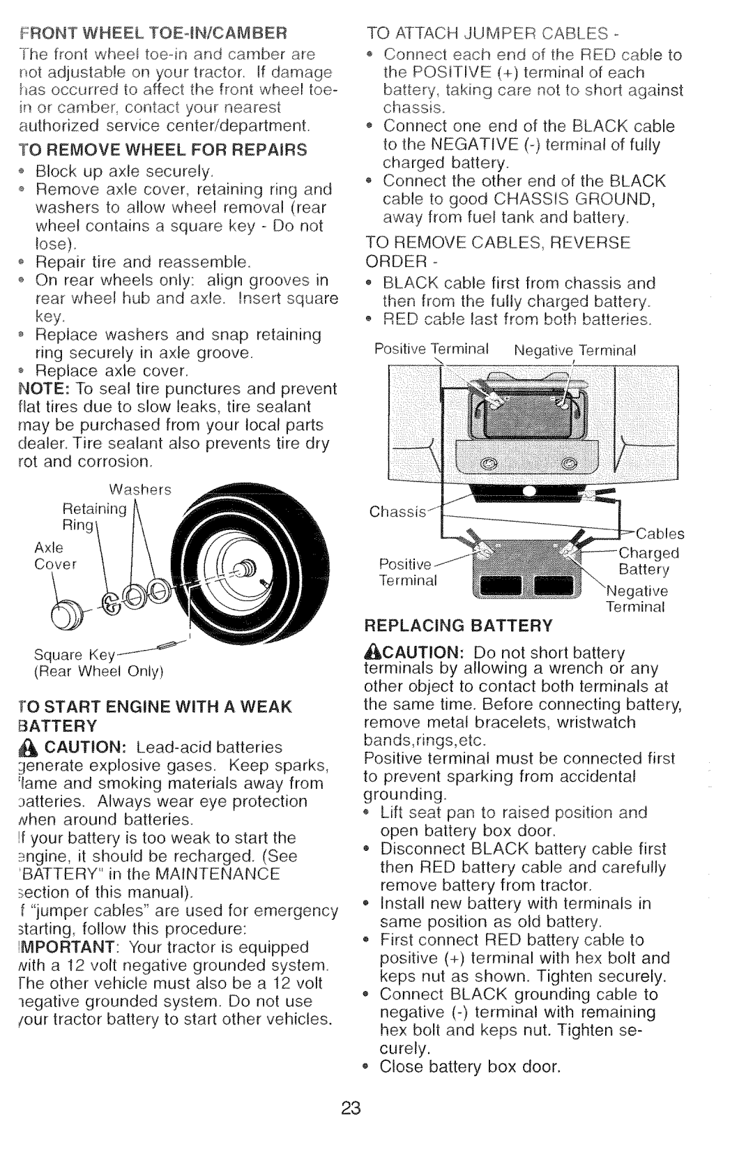 Poulan 271470, 2000-11 manual 