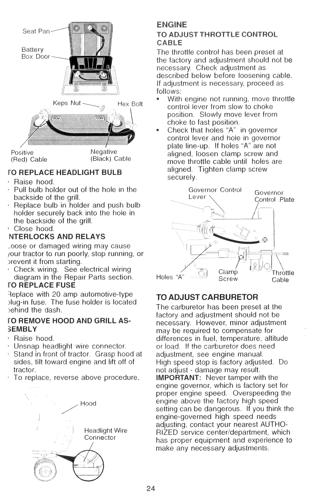 Poulan 2000-11, 271470 manual 