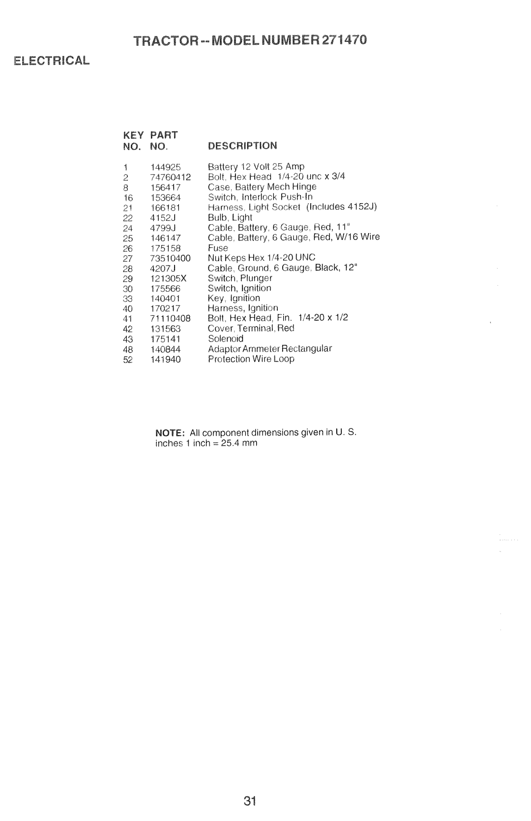 Poulan 271470, 2000-11 manual 