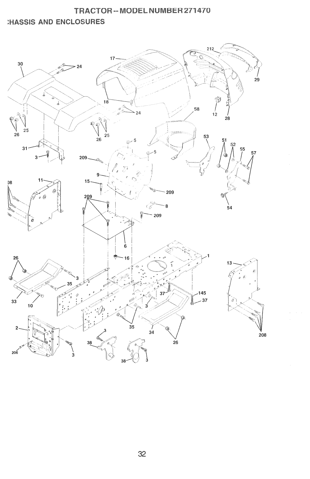 Poulan 2000-11, 271470 manual 