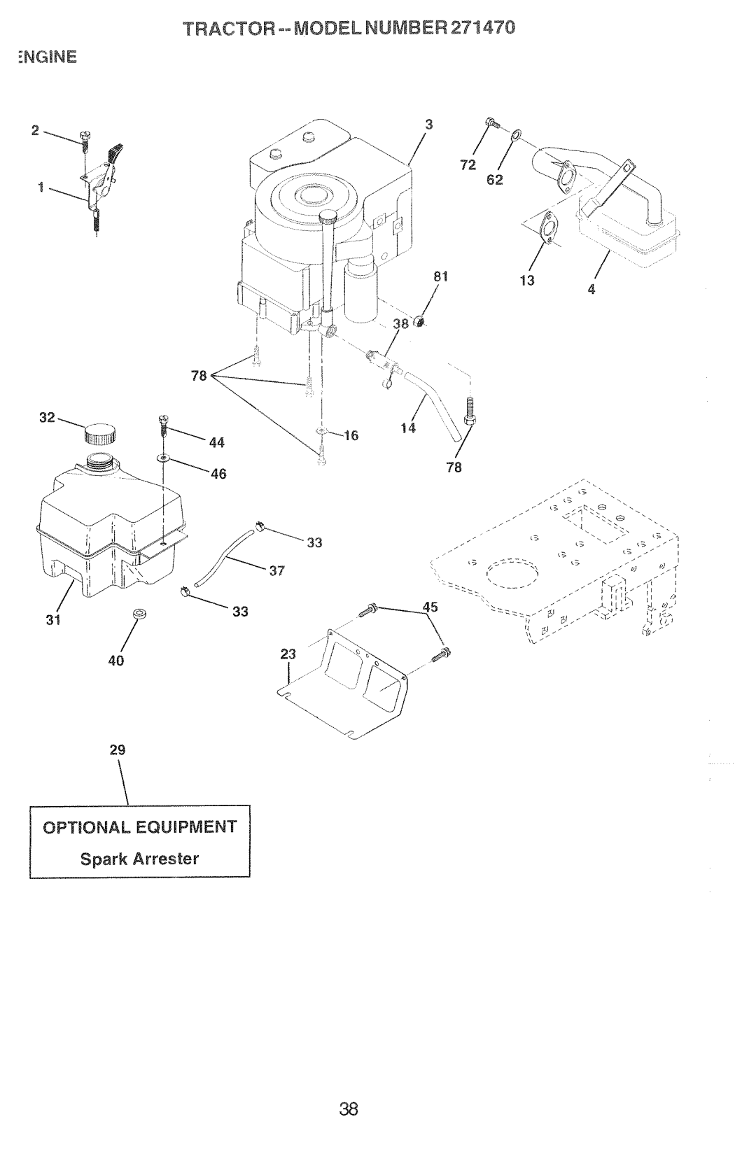 Poulan 2000-11, 271470 manual 