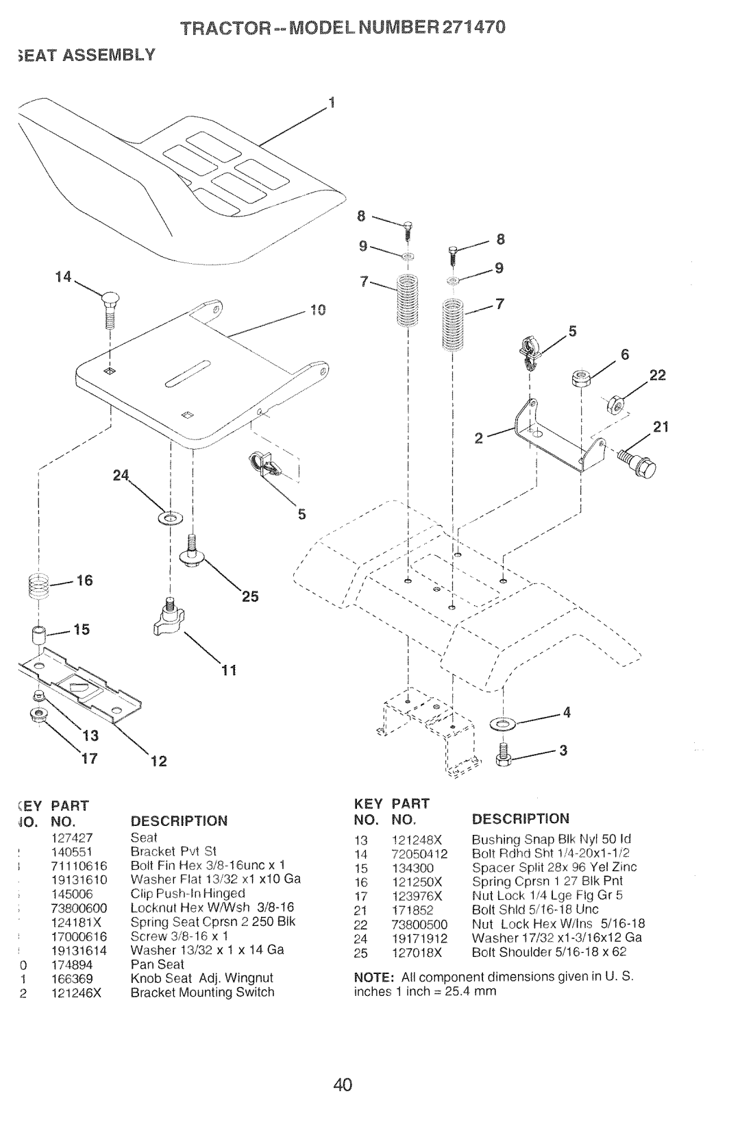 Poulan 2000-11, 271470 manual 