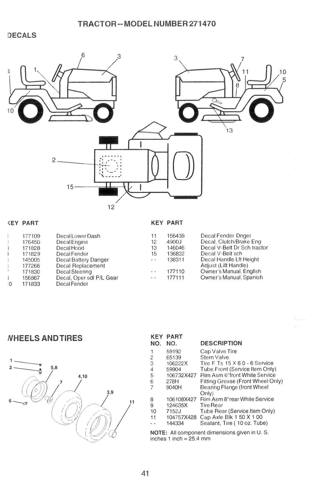 Poulan 271470, 2000-11 manual 