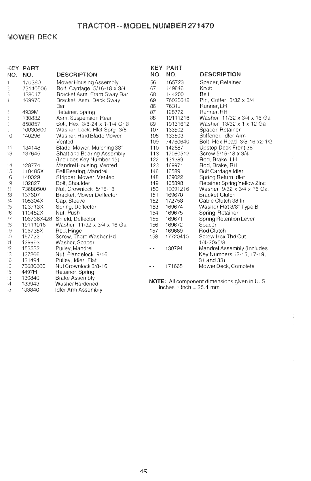 Poulan 271470, 2000-11 manual 