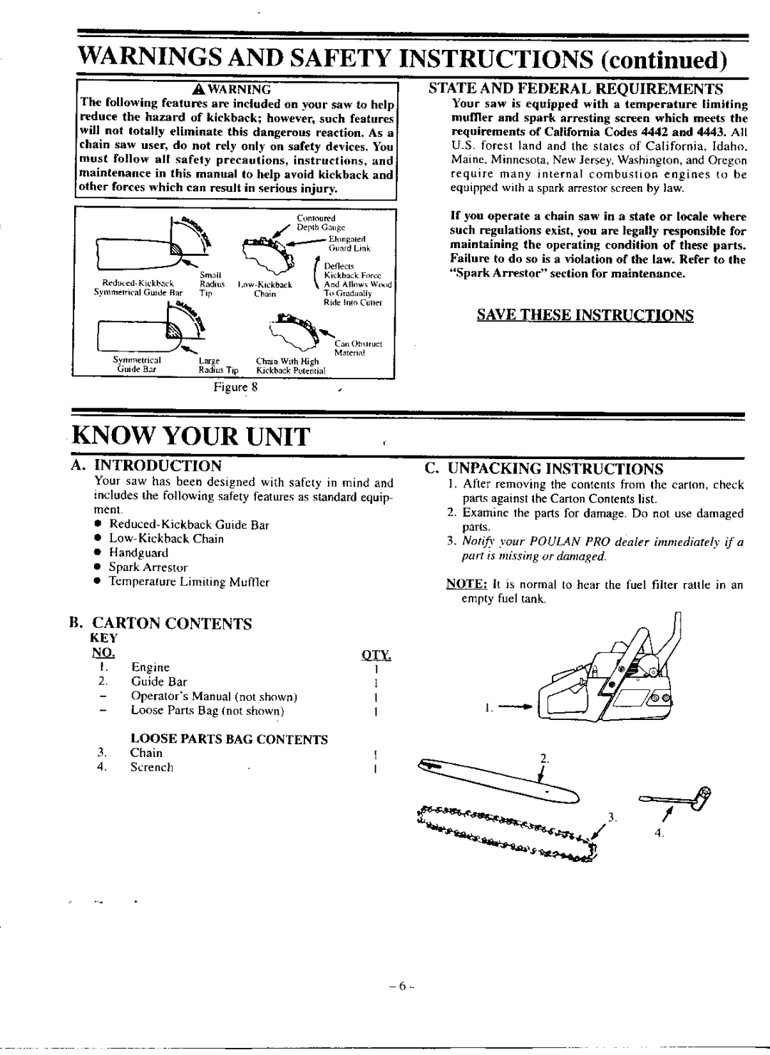 Poulan 210 manual 