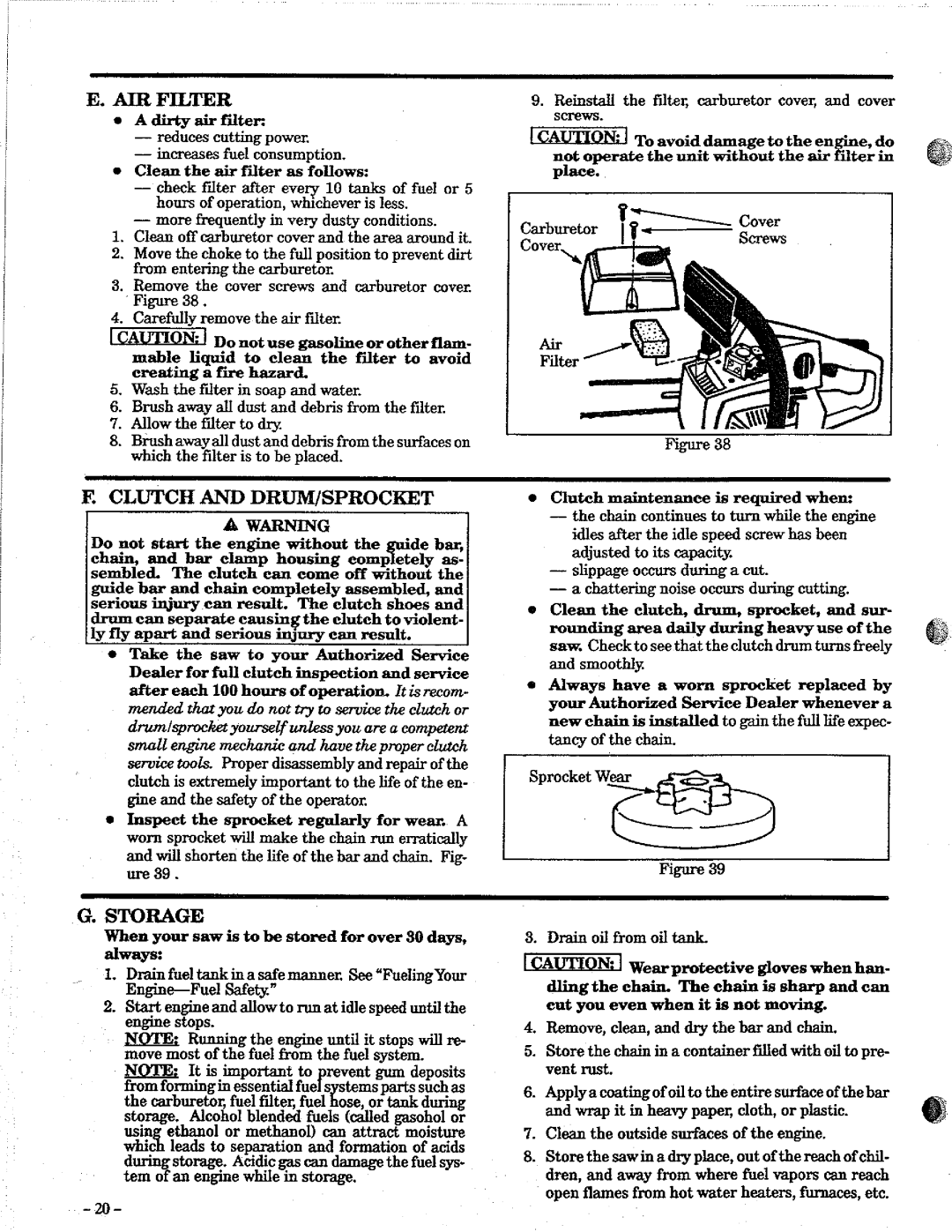 Poulan 2100, 2400 manual 