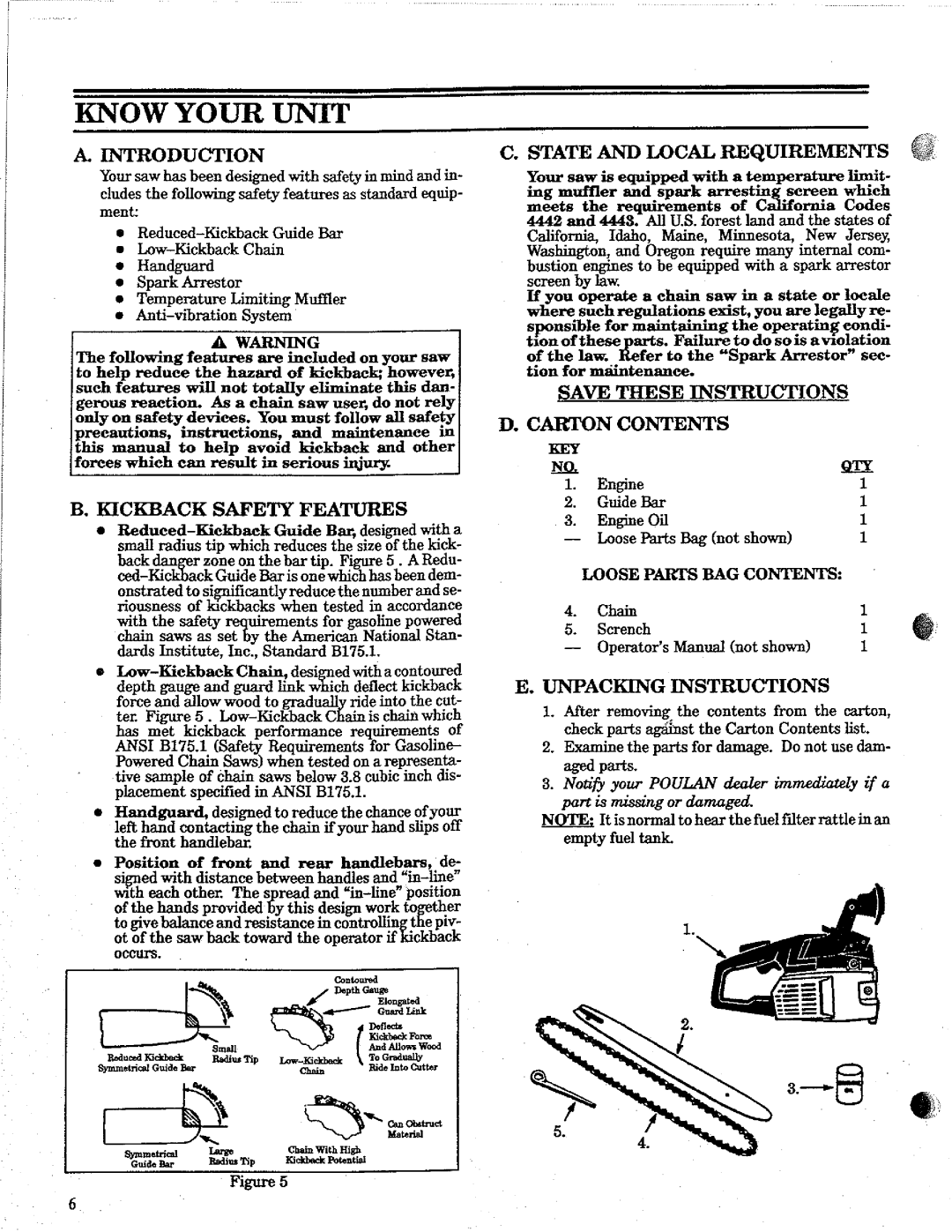 Poulan 2100, 2400 manual 