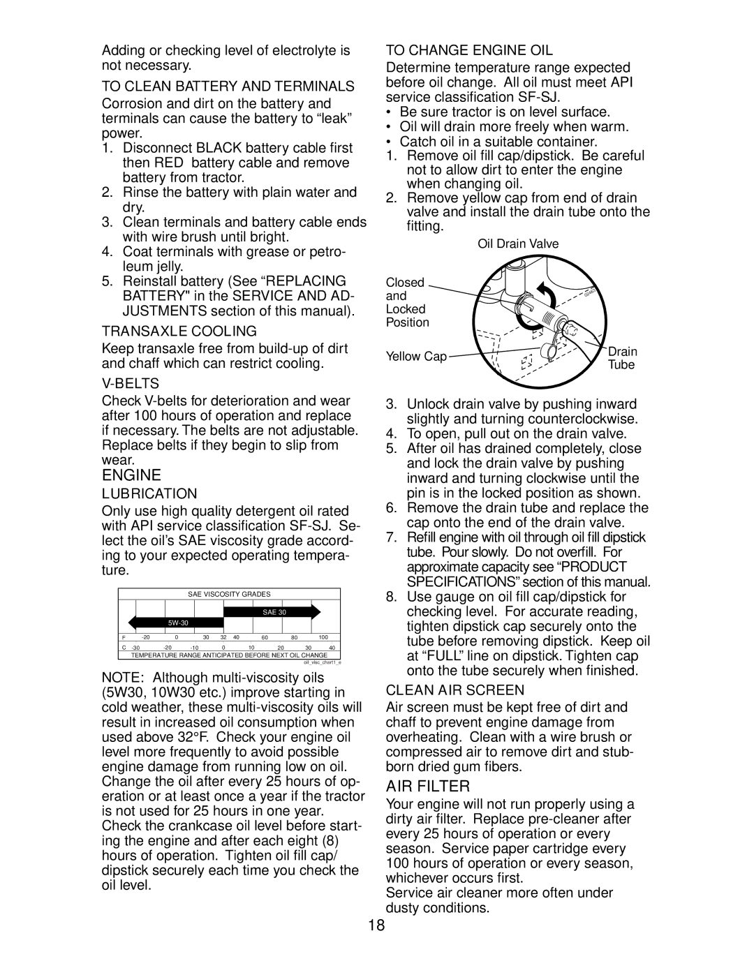 Poulan 271190, 189956 manual Engine, AIR Filter 