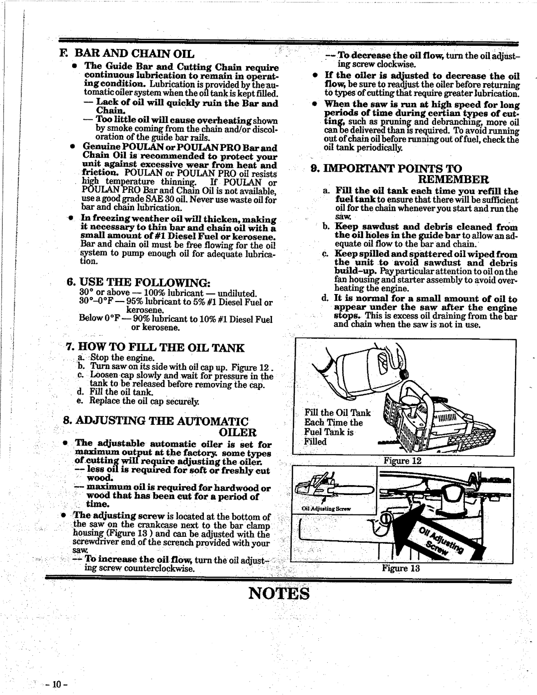 Poulan 305 manual 