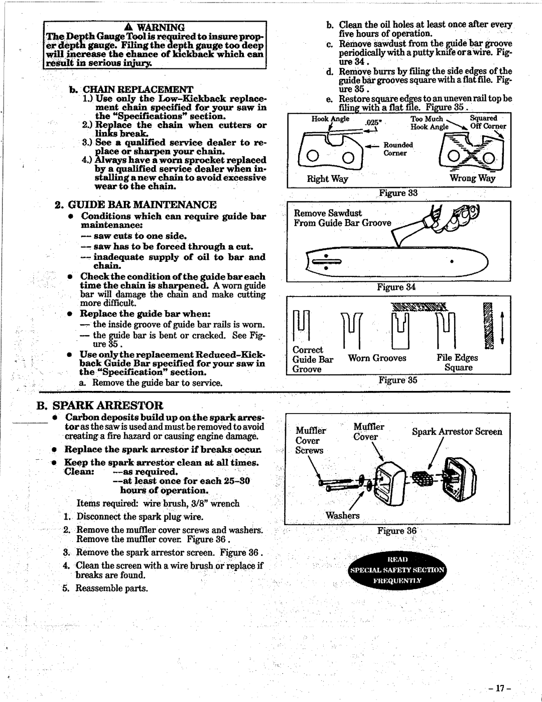 Poulan 305 manual 