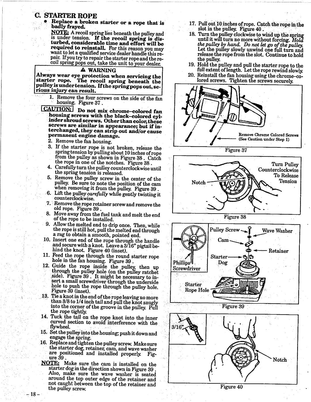 Poulan 305 manual 