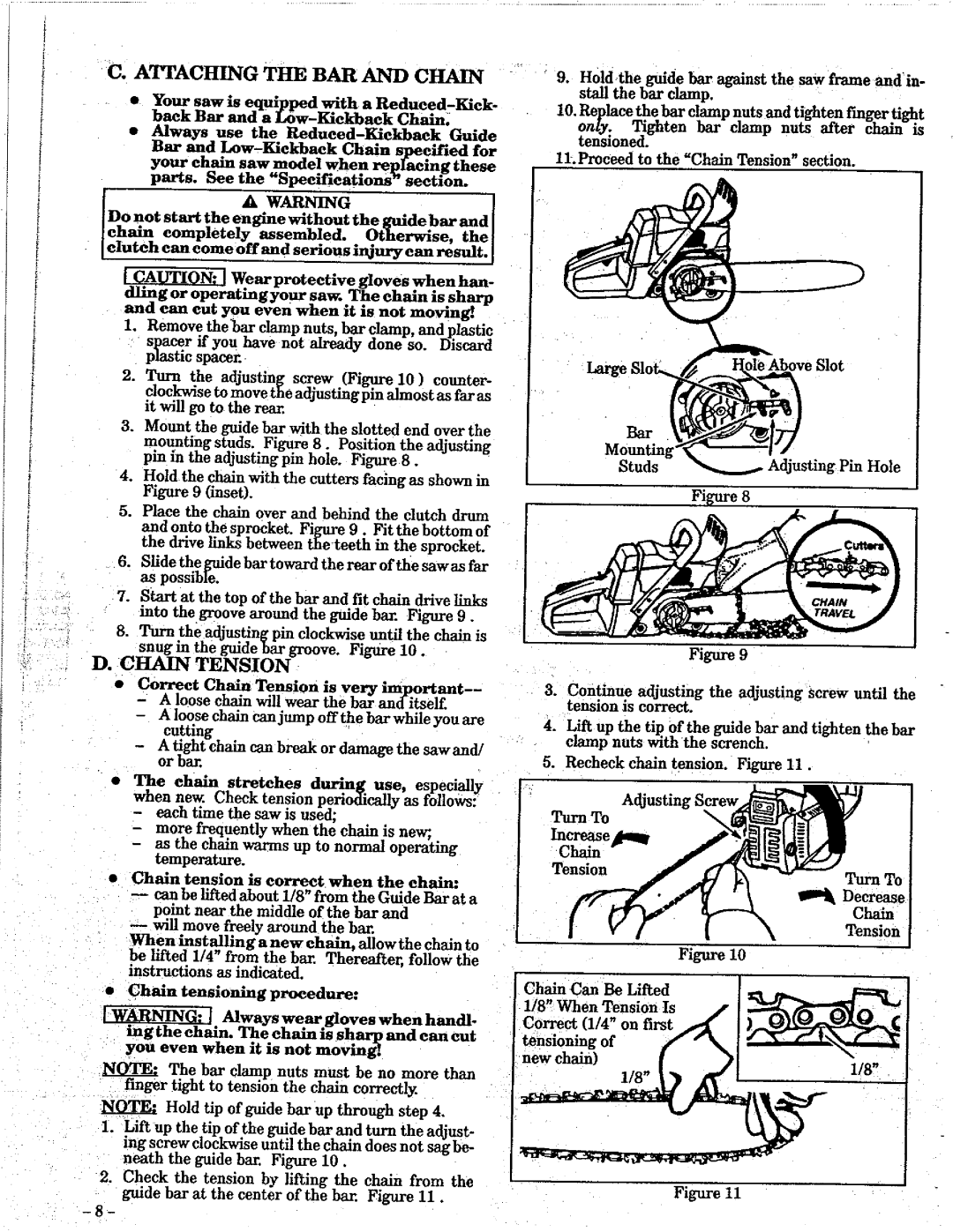 Poulan 305 manual 