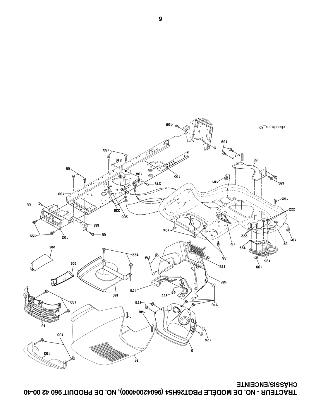 Poulan 96042004000, 409632 manual          