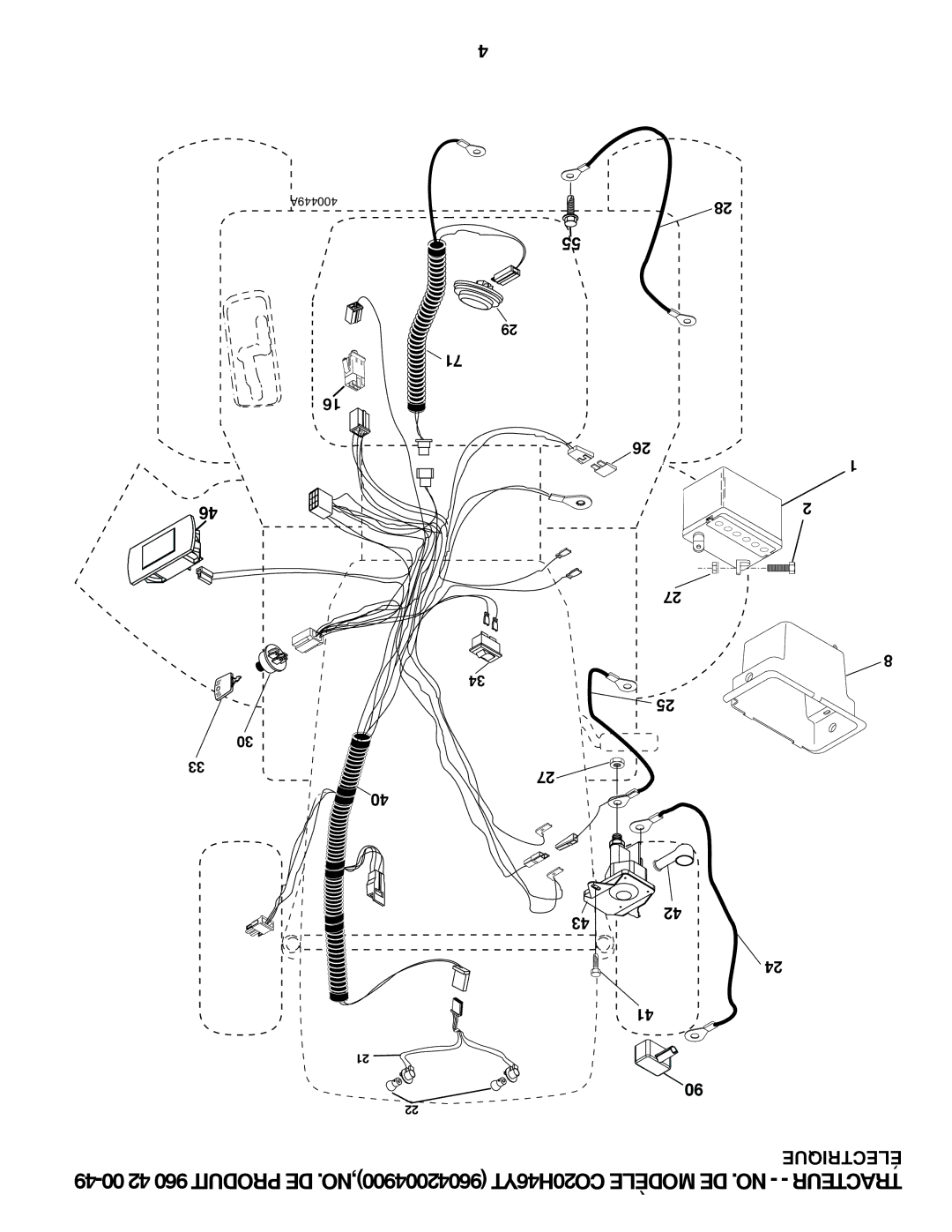 Poulan 412525 manual 400449A 