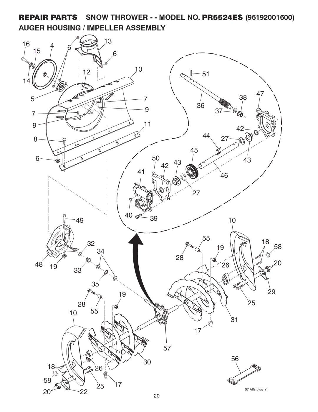 Poulan 414643 owner manual AIG plugr1 