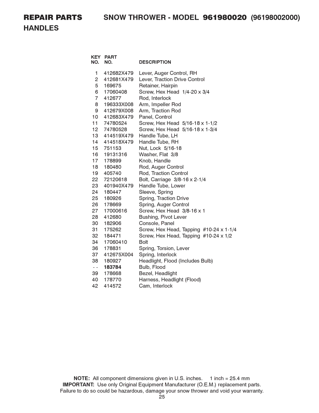 Poulan 96198002000, 415308 owner manual 183784 