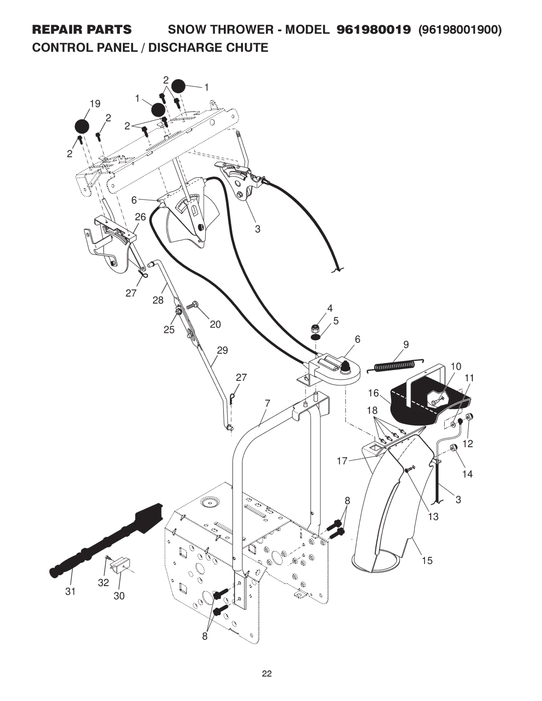 Poulan 415324, 96198001900 owner manual 