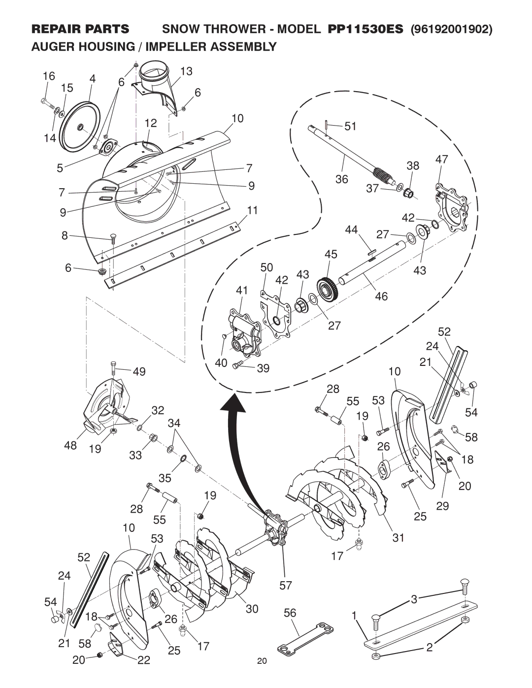 Poulan 416804 owner manual 2220 