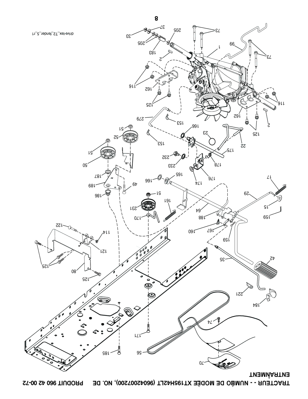 Poulan 419757 manual 205 183 