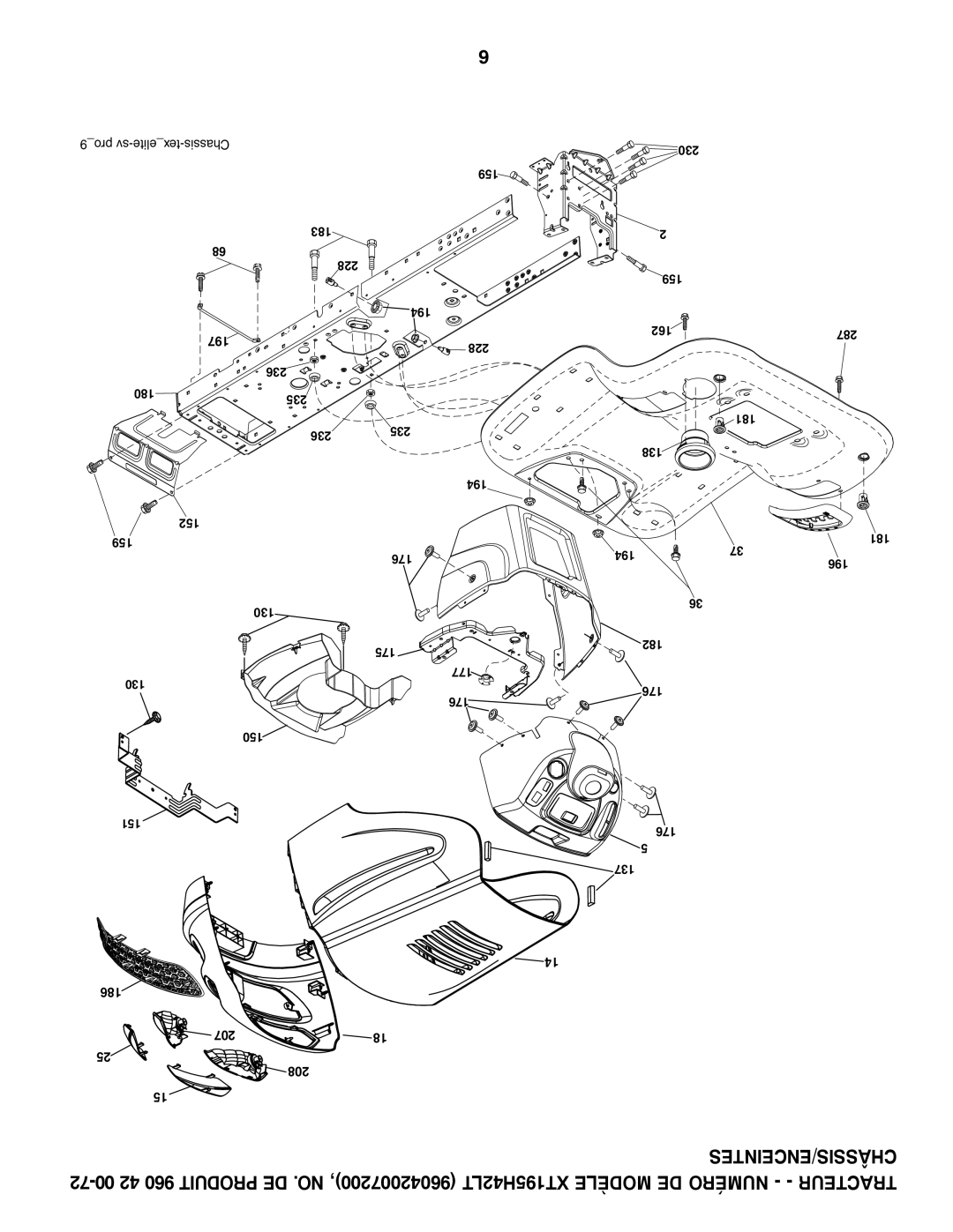 Poulan 419757 manual 159 183 228 194 197 