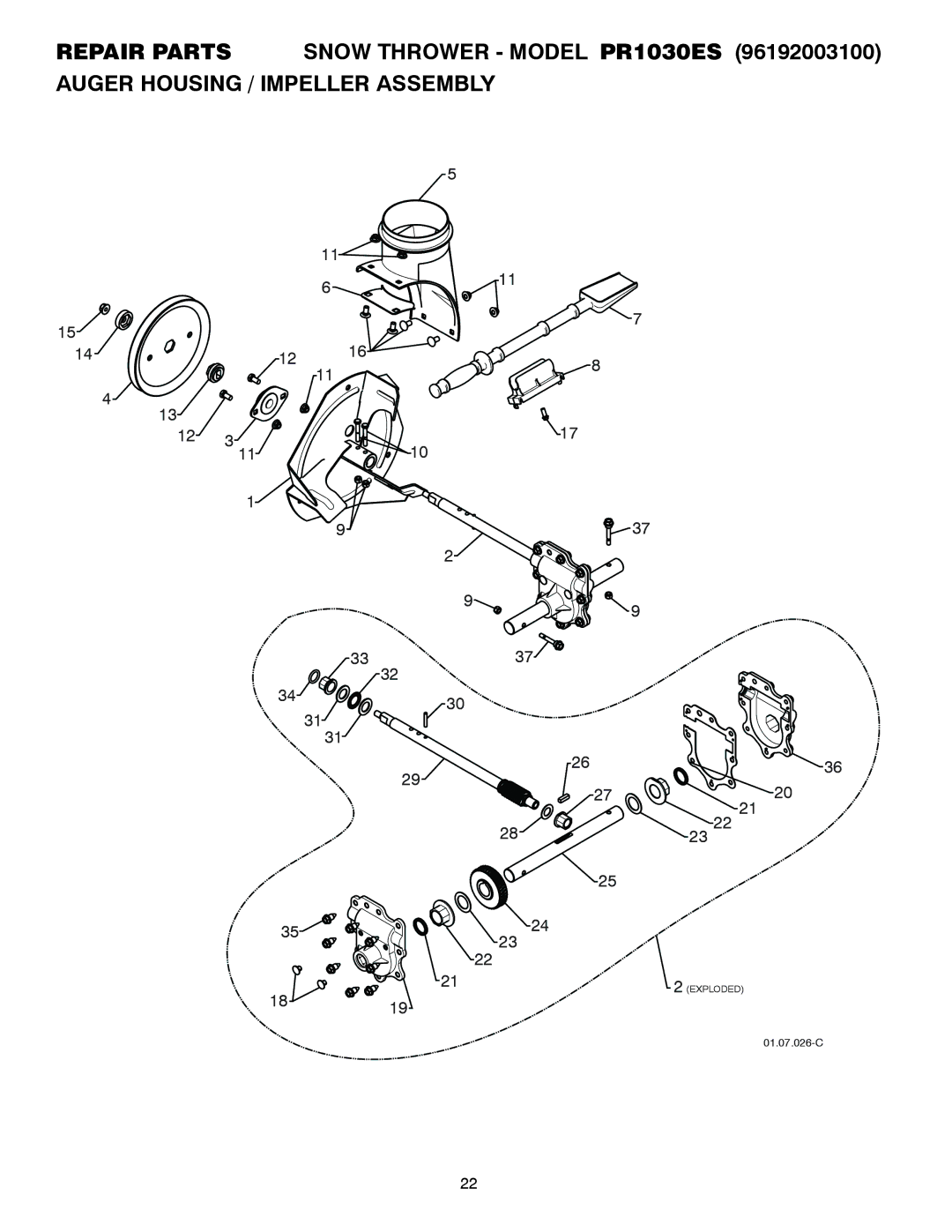 Poulan 428556 owner manual 23 22 