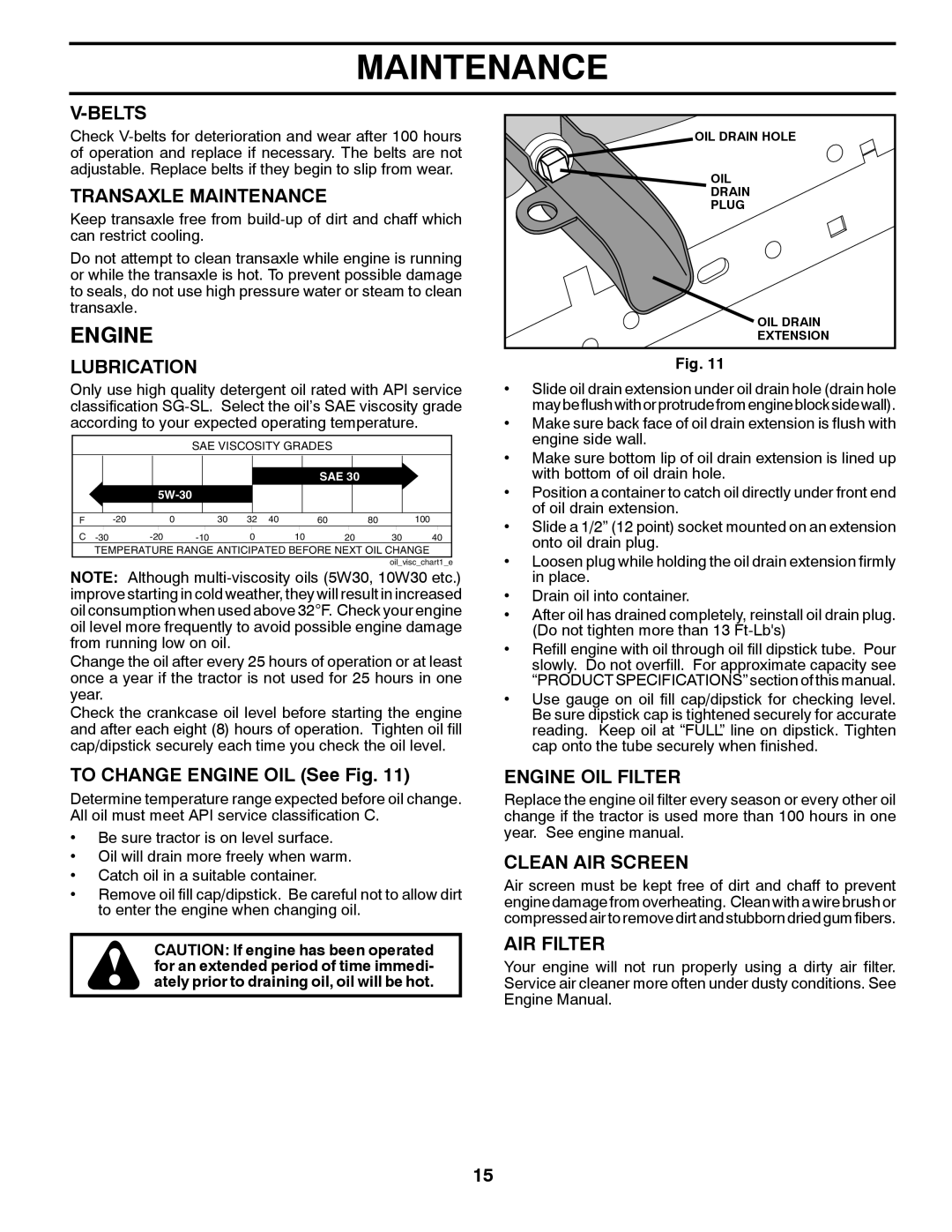 Poulan 431147, 96016002200, PXT12538 manual Engine 