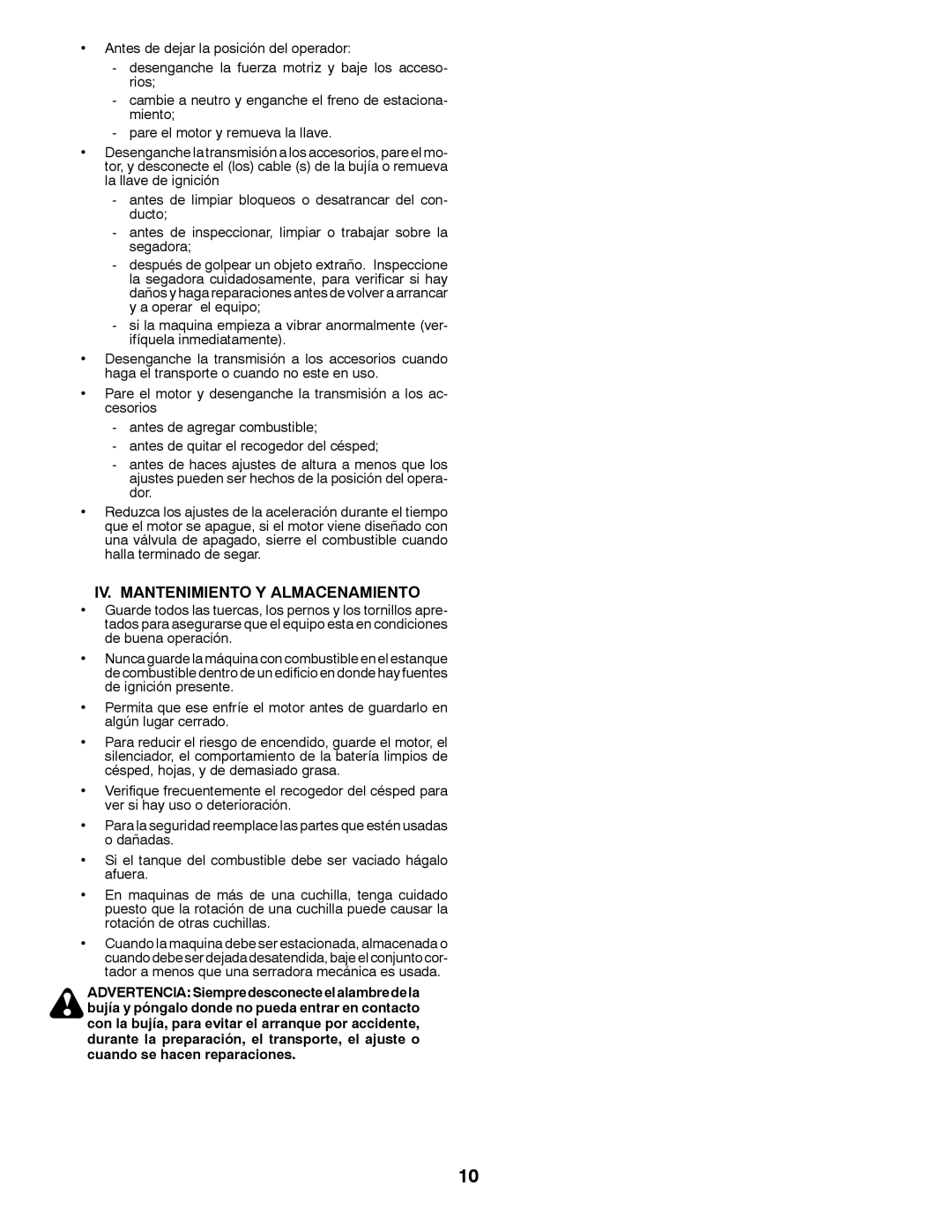 Poulan 438719 How To Use Your Tractor, TO SET PARKING BRAKE See Fig, STOPPING See Fig, TO USE THROTTLE CONTROL See Fig 