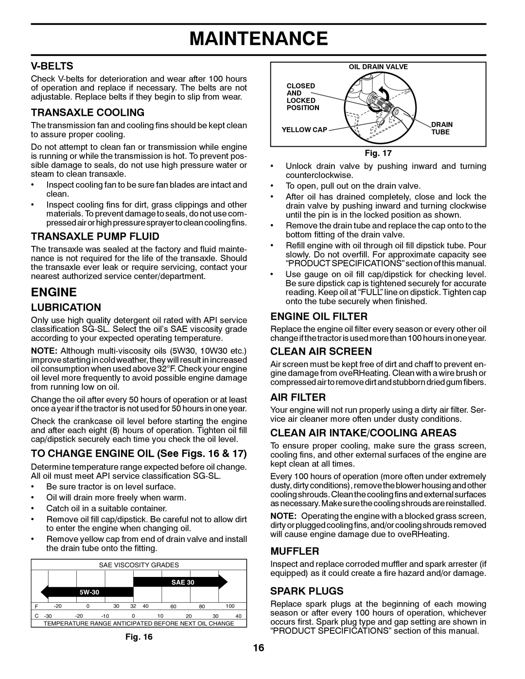 Poulan 532 43 85-70, 96042012500 manual Engine 