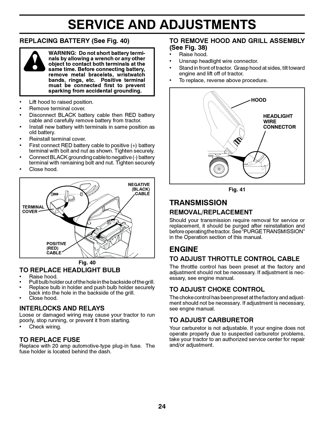 Poulan 85-50, 96042012600 manual Transmission 