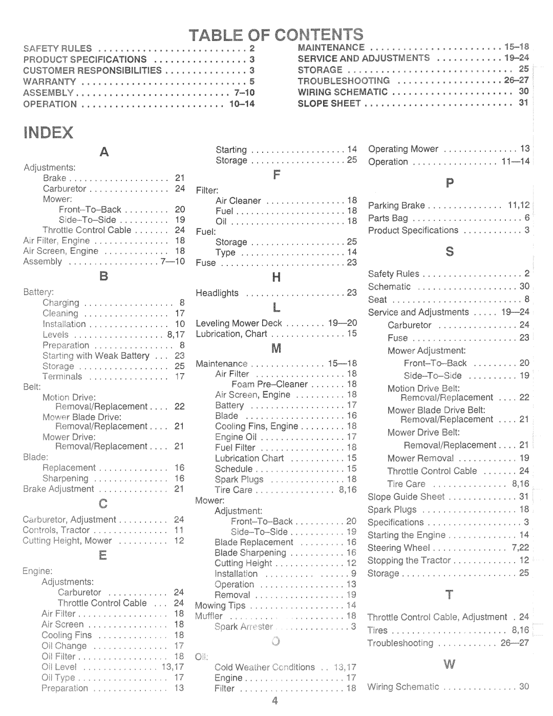 Poulan 954005131, XC1182B manual 