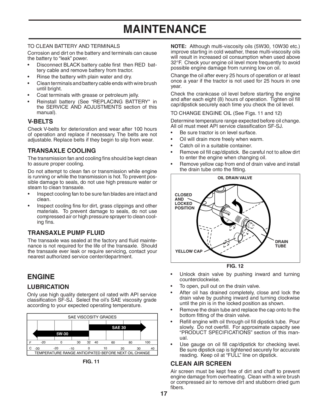 Poulan 184217, 954569189 manual Engine 