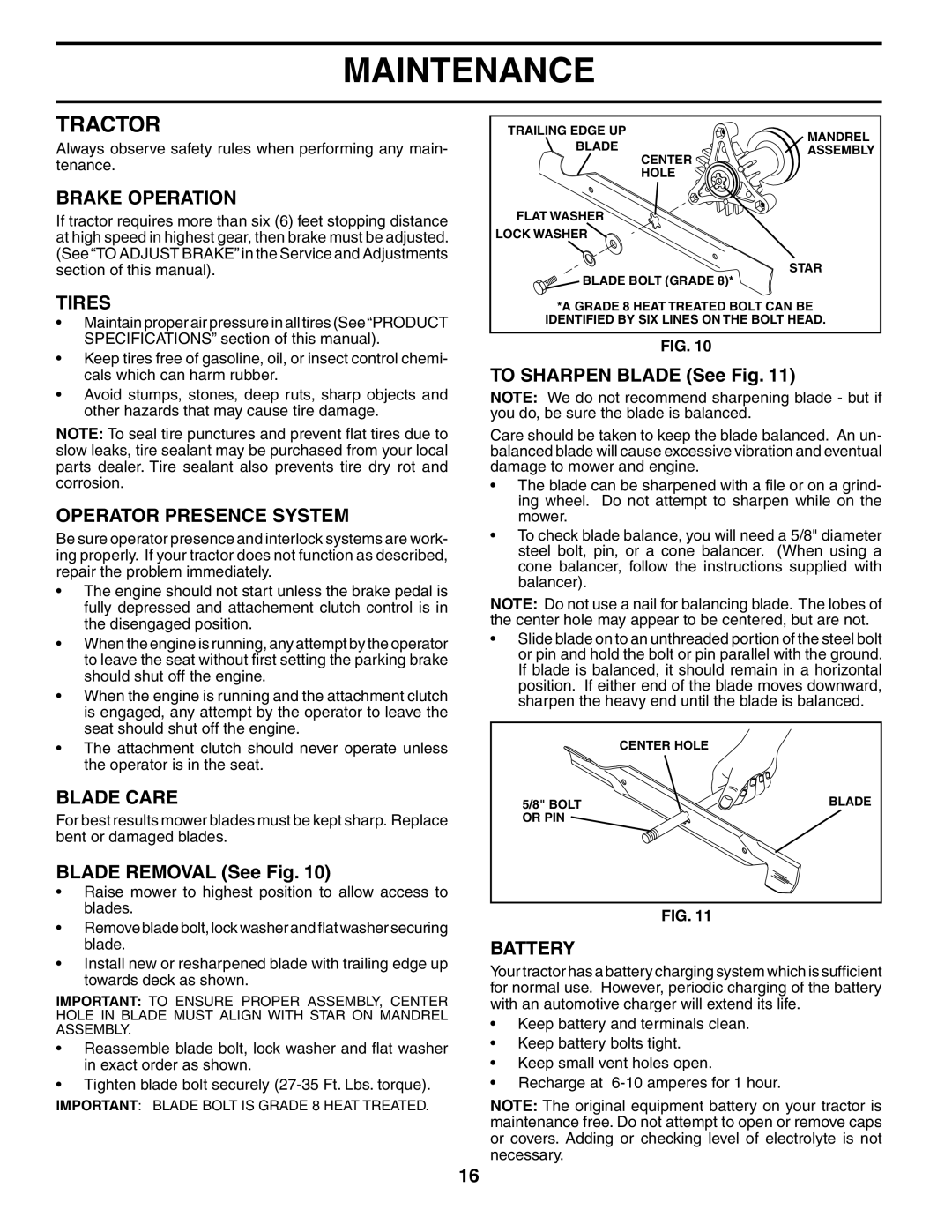 Poulan 954569561, 184523 manual Tractor 