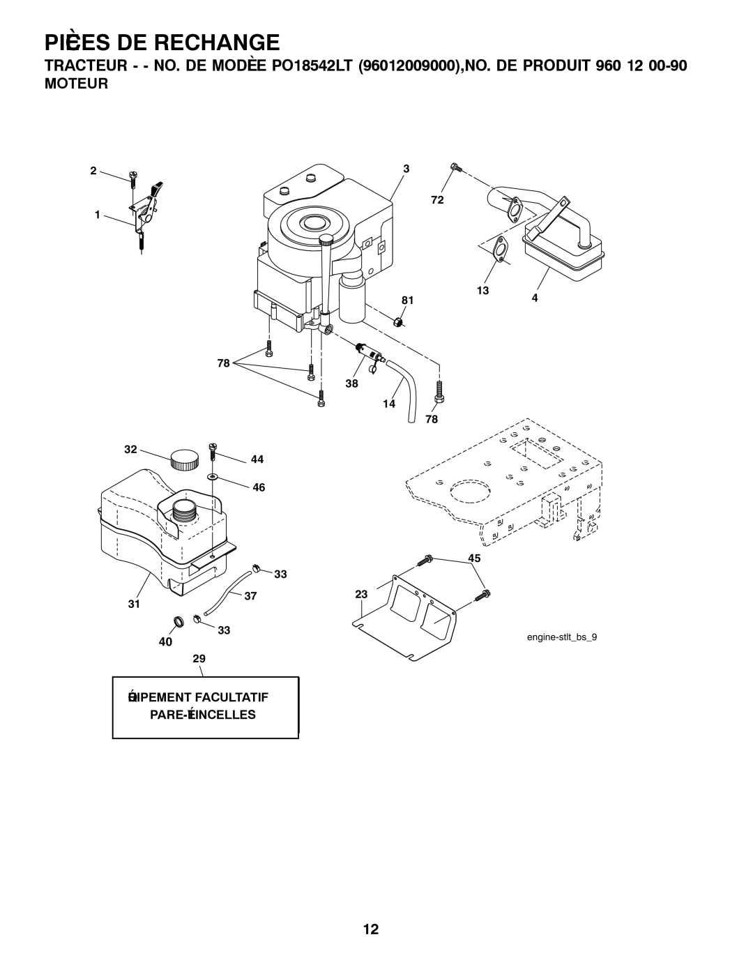 Poulan 960 12 00-90 manual Arrester Spark 