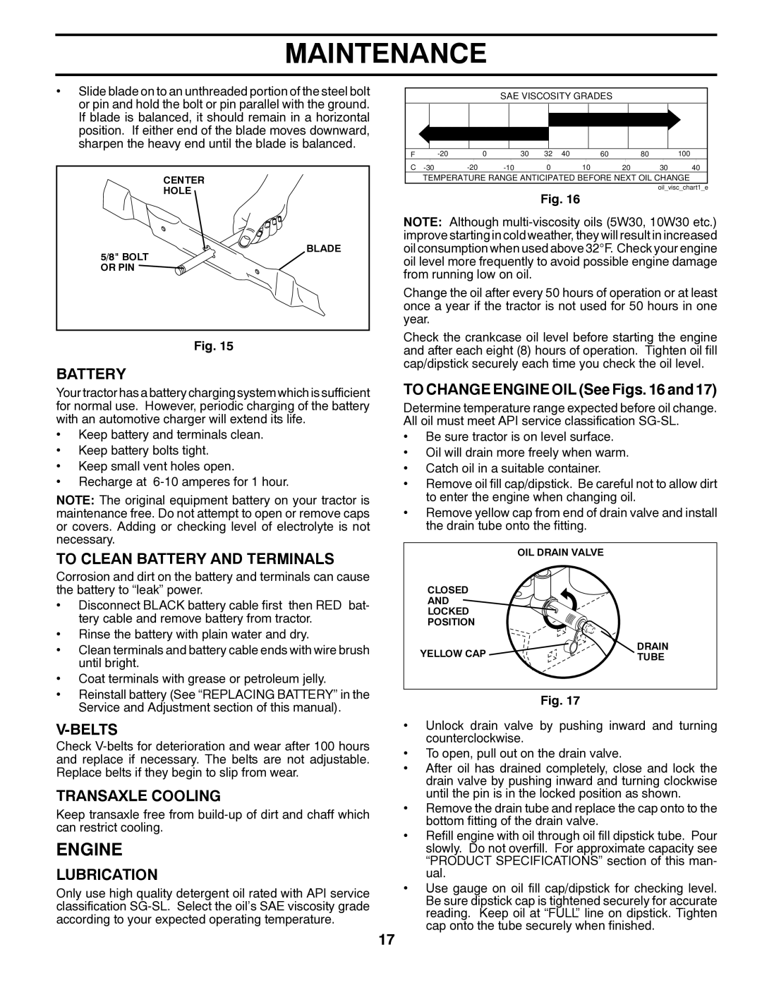 Poulan 419055, 96042003402 owner manual Engine 