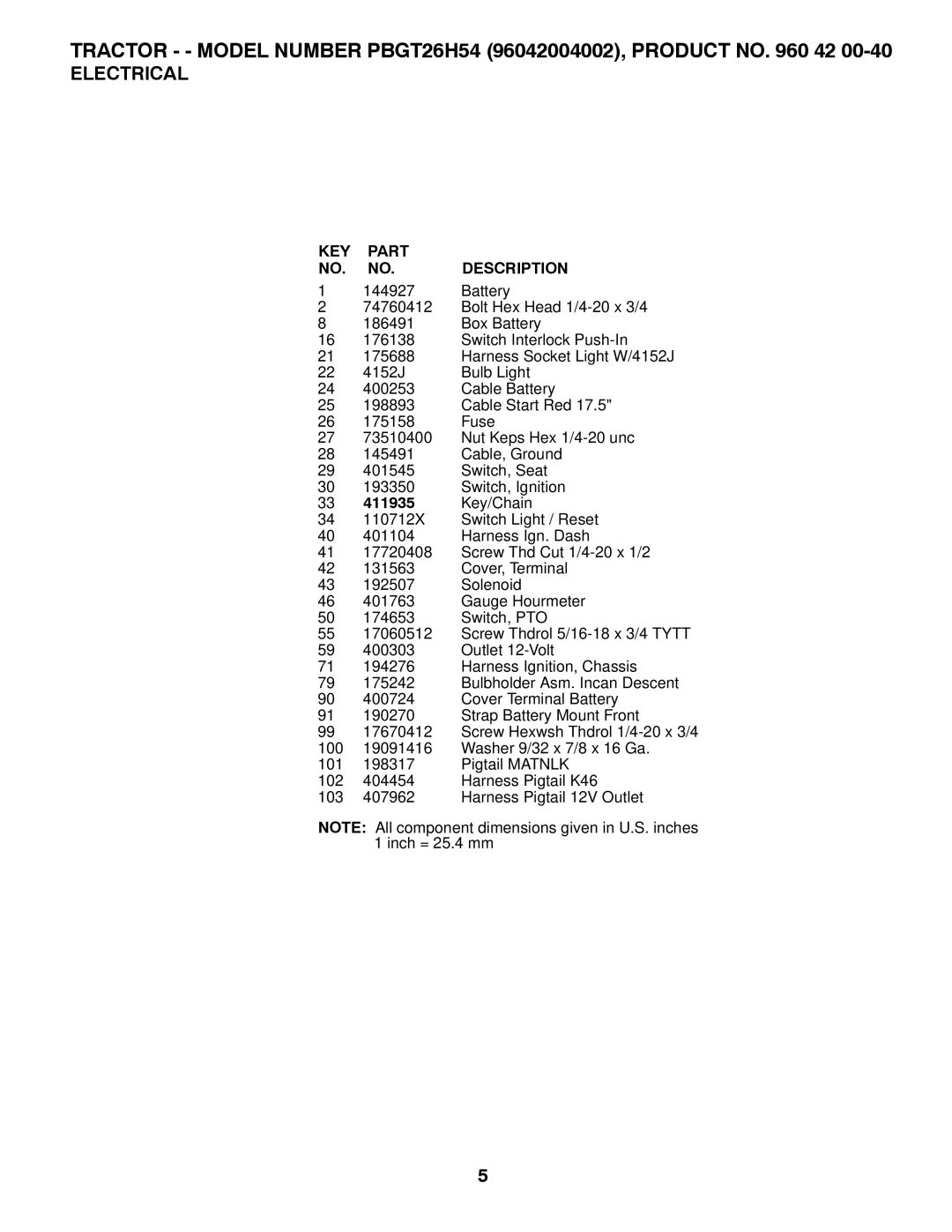 Poulan 417307, 96042004002 manual 411935 