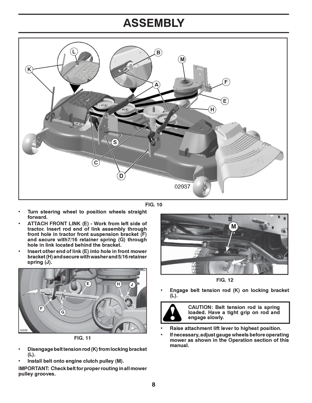 Poulan 96042006001 manual Eh J 