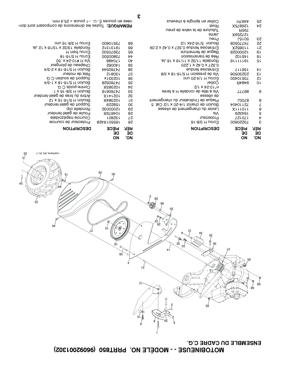 Poulan 96092001302 manual         