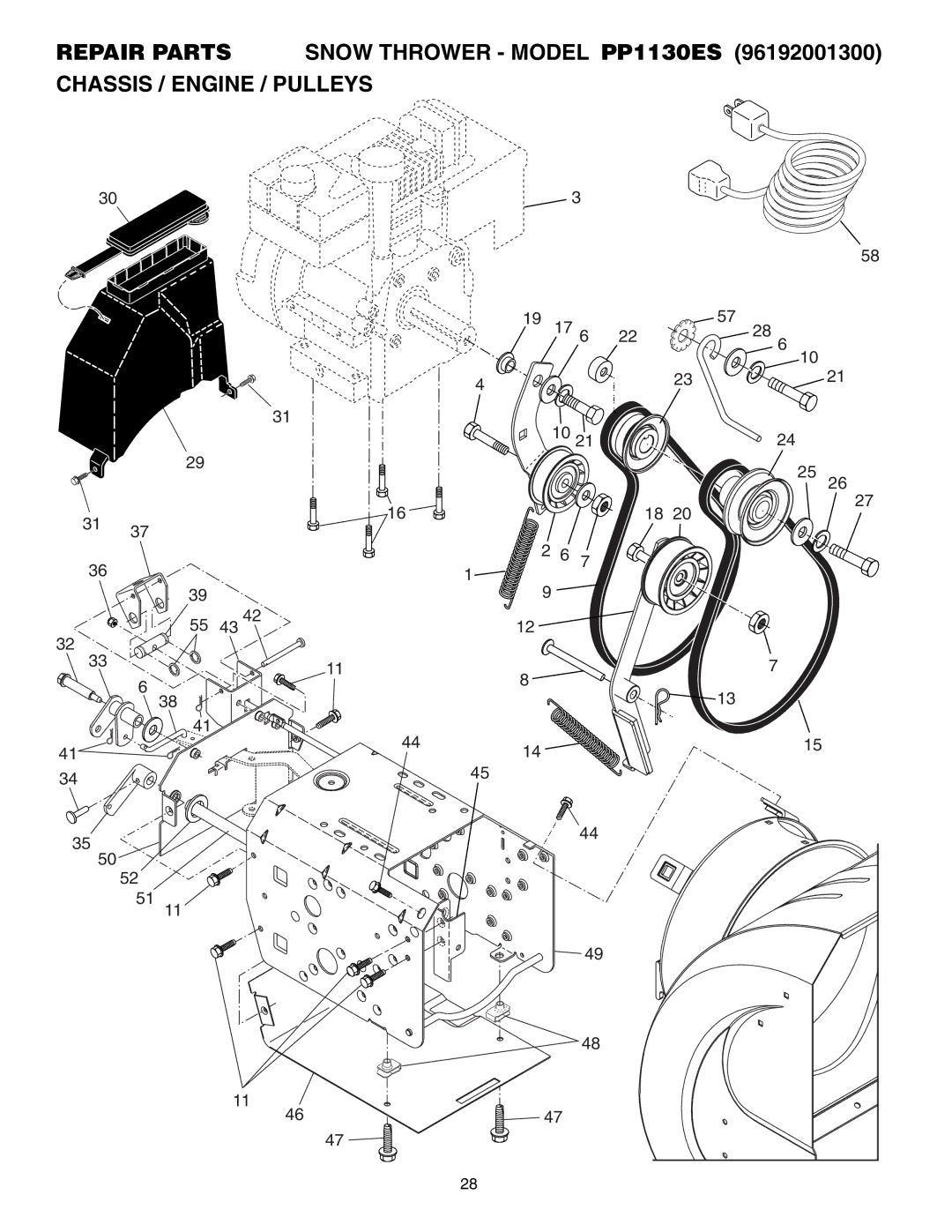 Poulan 96192001300, 406275 owner manual 