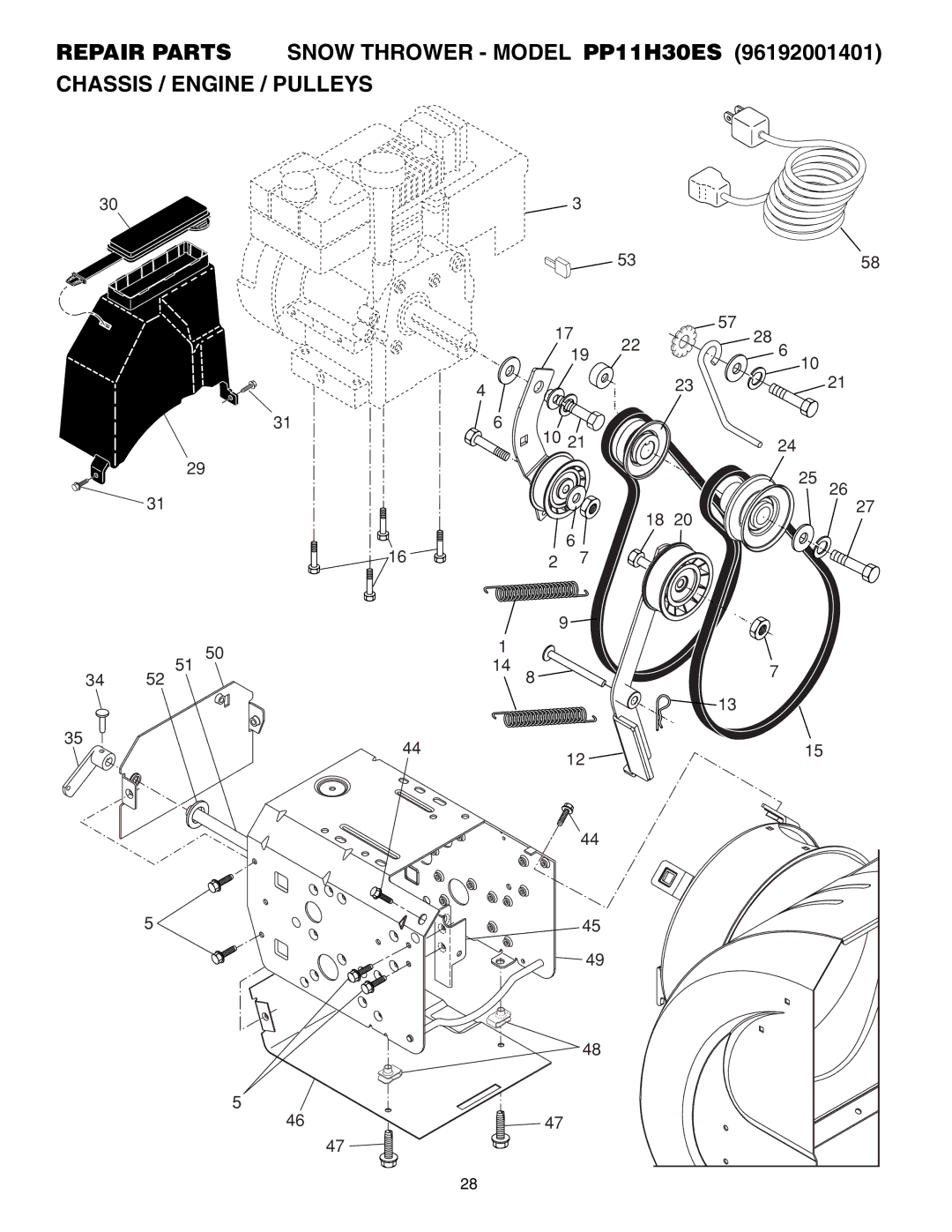 Poulan 96192001401, 408373 owner manual 