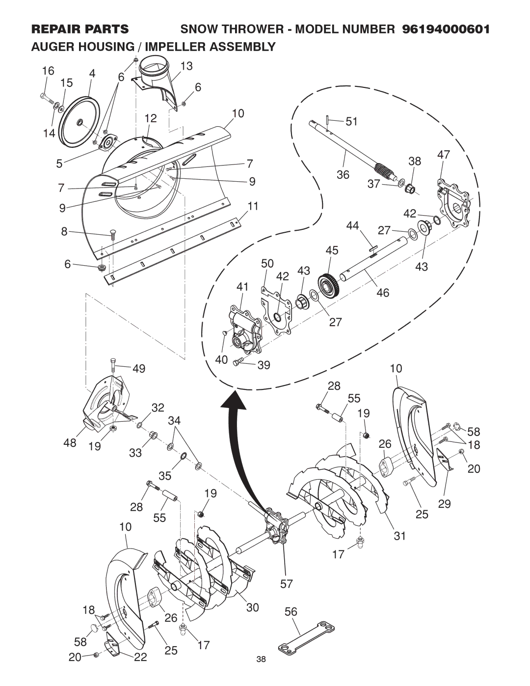 Poulan 96194000601 owner manual 