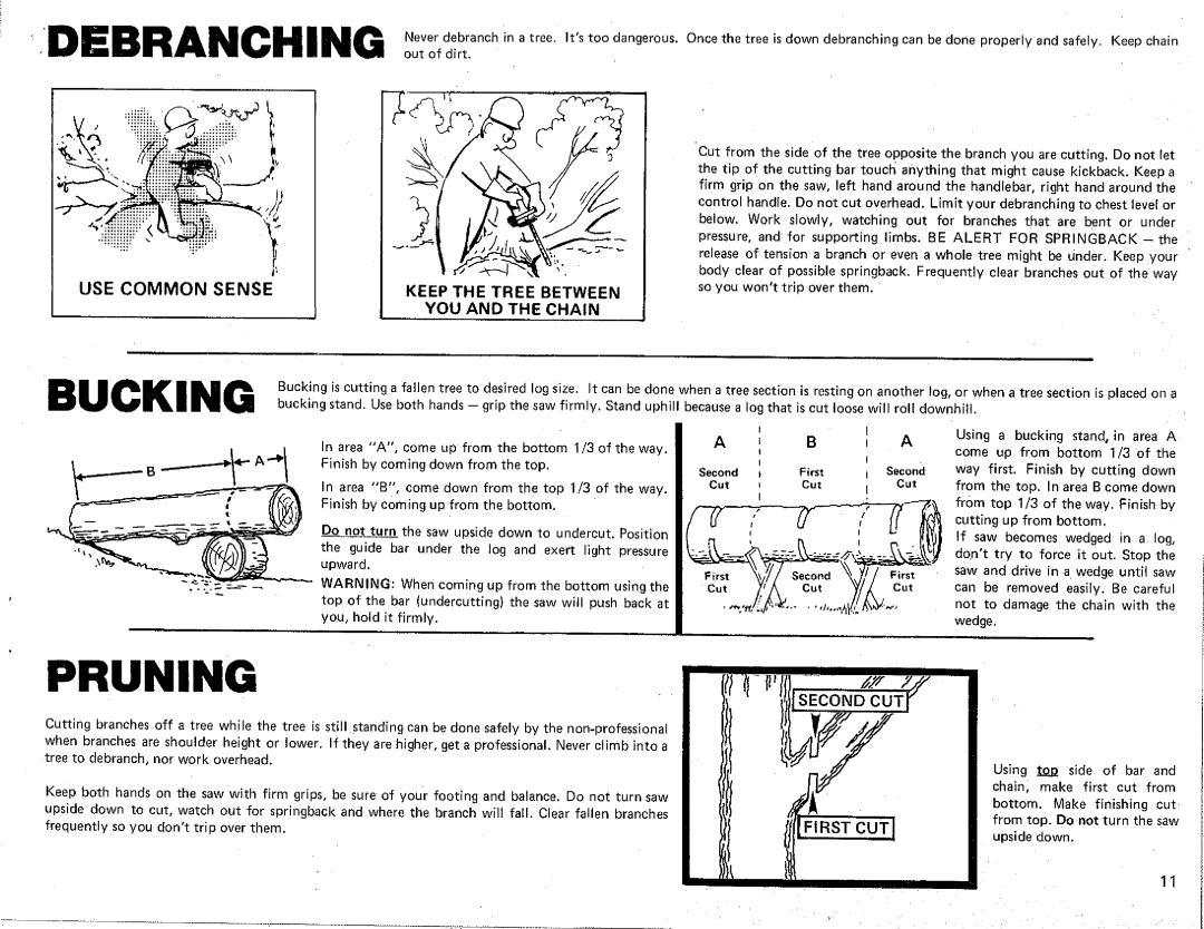 Poulan Chainsaw manual 