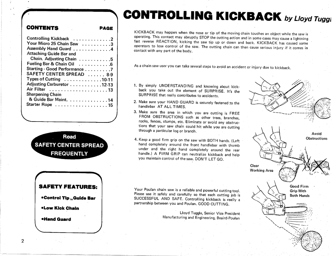 Poulan Chainsaw manual 